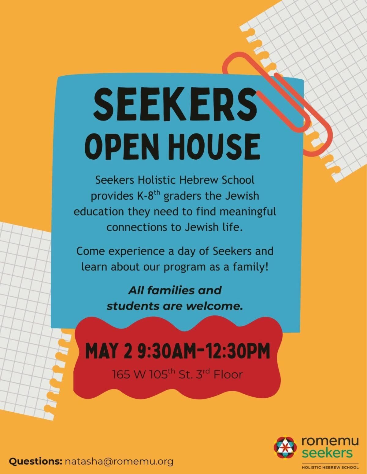 Seekers Open House