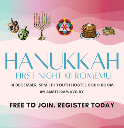 Hanukkah Celebration with Romemu