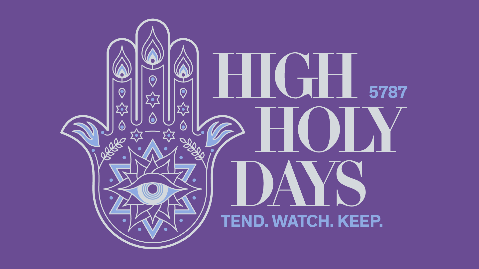 High Holy Days 5787 (2026)